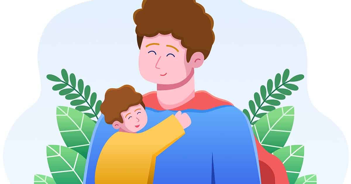 father and son