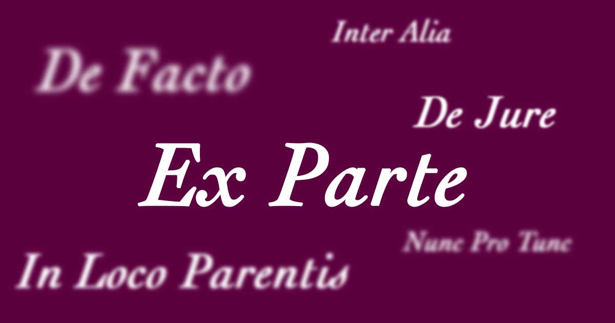illustration of latin terms